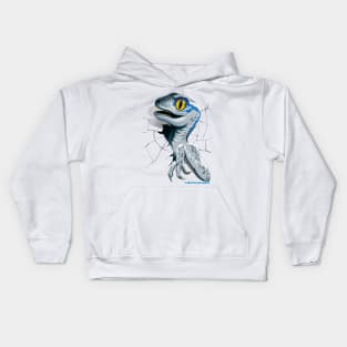 Jurassic World - Baby Blue Raptor Kids Hoodie